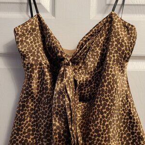 Laundry By Shelli Segal 100% Silk Strapless Cami Lined - NWOT!